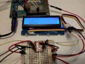 Blue LCD