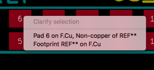 Dia 7.4: Selection pop-up window