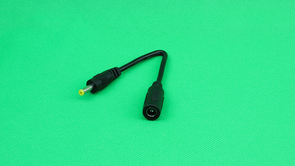 5.5/2.1mm to 4.75/1.7mm cable DC plug converter